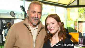 Kevin Costner mingles with Julianne Moore at Deadline event after Yellowstone exit drama