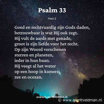 Berijming van Psalm 33