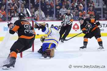 Travis Konecny scores twice to lift the Flyers over the Sabres 5-2