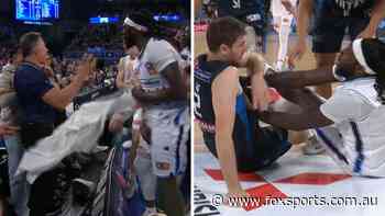 NBL madness! Ex-NBA star among players thrown out, fans get involved in shocking scenes