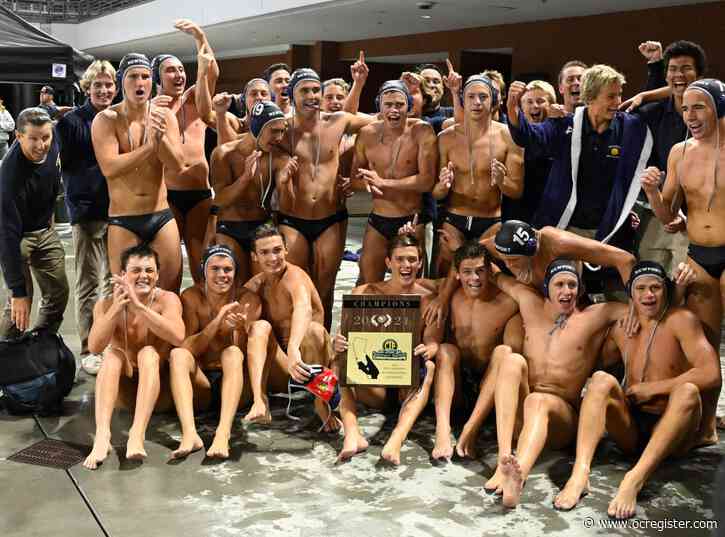 Undefeated Newport Harbor boys water polo rallies past JSerra for CIF Open Division title