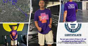 The Lewisham world record holder who visited the most gyms in one day in one city