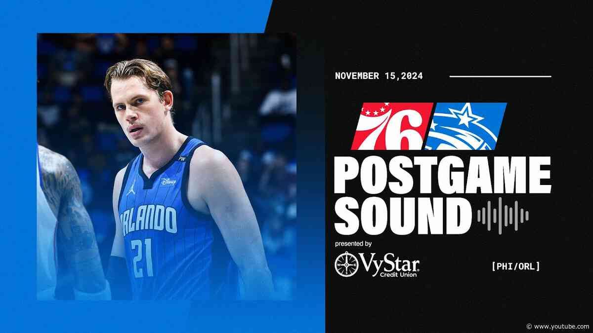 POSTGAME SOUND: 76ERS VS. MAGIC | COACH MOSE, MORITZ WAGNER, JALEN SUGGS & FRANZ WAGNER