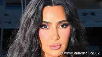 Kim Kardashian gives rare glimpse at her makeup-free face