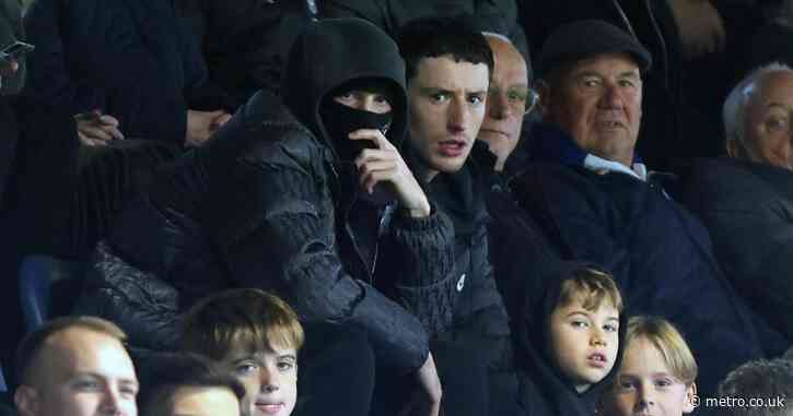 England star goes incognito at League One match after withdrawing from squad