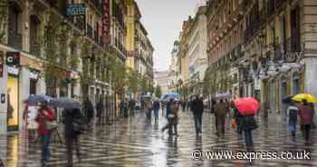 Spain travel warning as Foreign Office sends 'severe weather' alert to millions