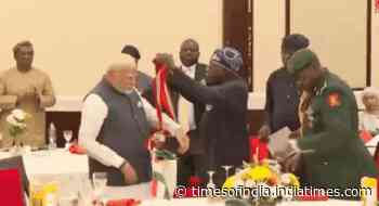 Watch: PM Modi receives Nigeria's second highest national award