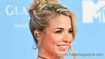 Gemma Atkinson stuns in strapless sequin mini dress for 40th birthday