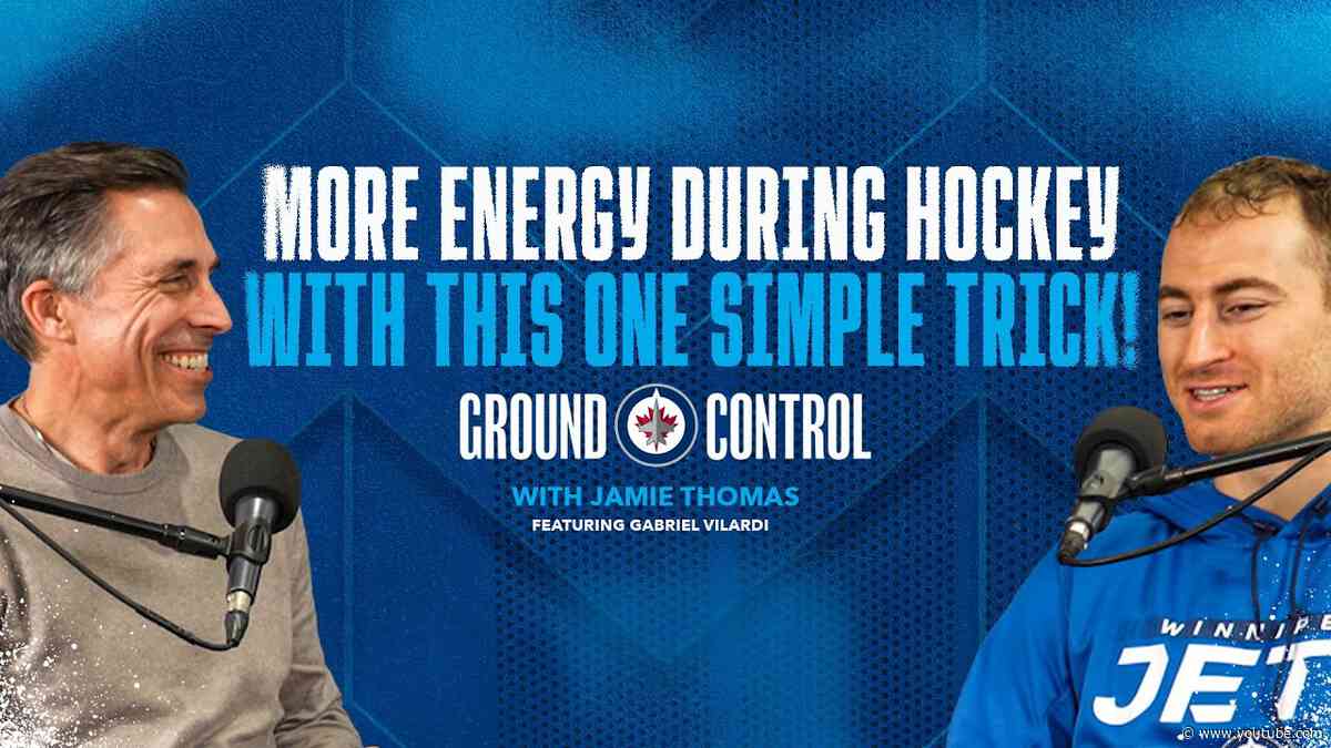 Eat well, train hard, smile! Ground Control podcast with Gabriel Vilardi!