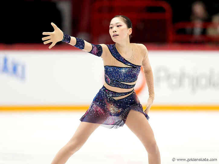 Hana Yoshida takes second Grand Prix gold in Helsinki