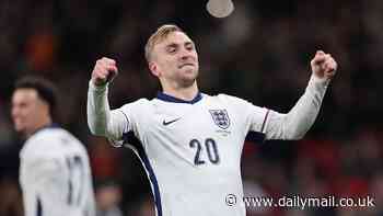 West Ham star Jarrod Bowen scores within SECONDS after coming off the bench during England's clash with Ireland - as West Ham star bags with his first touch in Nations League tie