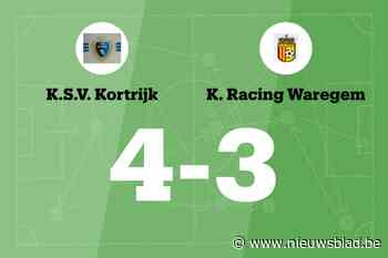 KSV Kortrijk wint tegen Racing Waregem B door treffers van Vieira