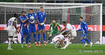 Briljante vrije trap Digne of eigen goal Vicario? Frankrijk op voorsprong in San Siro