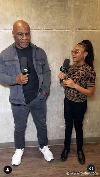 Teen reporter praised for her response to Mike Tyson’s nihilistic take on death