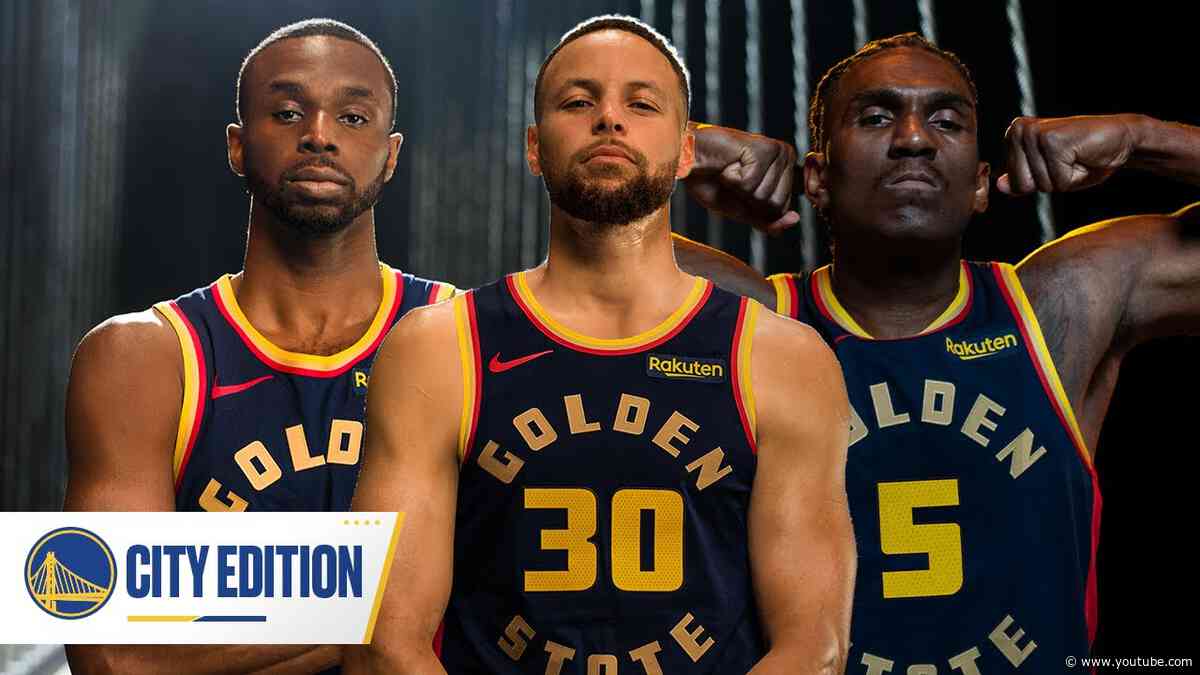 Golden State Warriors Unveil 2024-25 City Edition Uniform