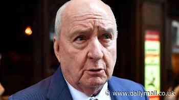 Alan Jones is arrested in his luxury apartment over allegations he indecently assaulted, groped or inappropriately touched multiple young men