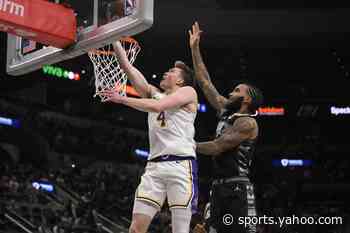 Lakers rookie Dalton Knecht is taking his shot, and swishing it