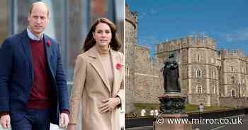 Masked men raid Windsor Castle estate while 'William, Kate and kids sleep at home'