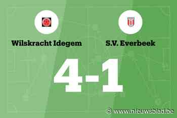 Zege Wilskracht Idegem tegen SV Everbeek B