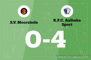 FC Aalbeke Sport wint bij SV Moorslede