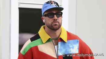 Travis Kelce's pre-game outfit stuns fans who compare centerpiece item to children's toy