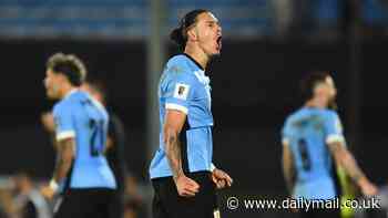 Liverpool striker Darwin Nunez spotted celebrating in ex-Everton star's face after Uruguay score 101st-minute winner to beat Colombia