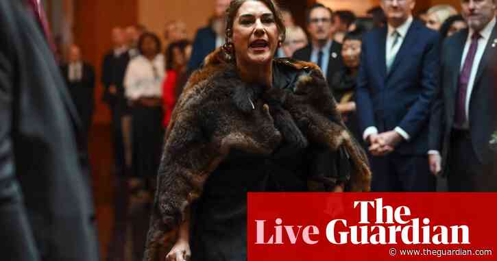 Australia politics live: Senate passes censure motion against Lidia Thorpe over King Charles protest; Babet censured for ‘inflammatory hate speech’