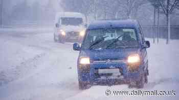 UK snow map reveals where arctic blast will hit TODAY as cold weather sweeps in with temperatures as low as -1C