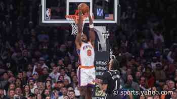 Knicks beat Nets as Karl-Anthony Towns, OG Anunoby lead 114-104 win