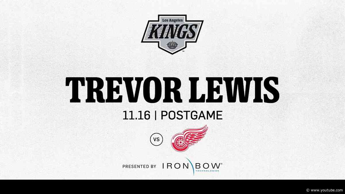 Forward Trevor Lewis | 11.16 Kings WIN vs Detroit