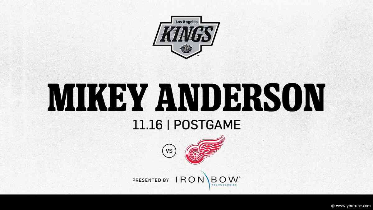 Defenseman Mikey Anderson | 11.16 Kings WIN vs Detroit