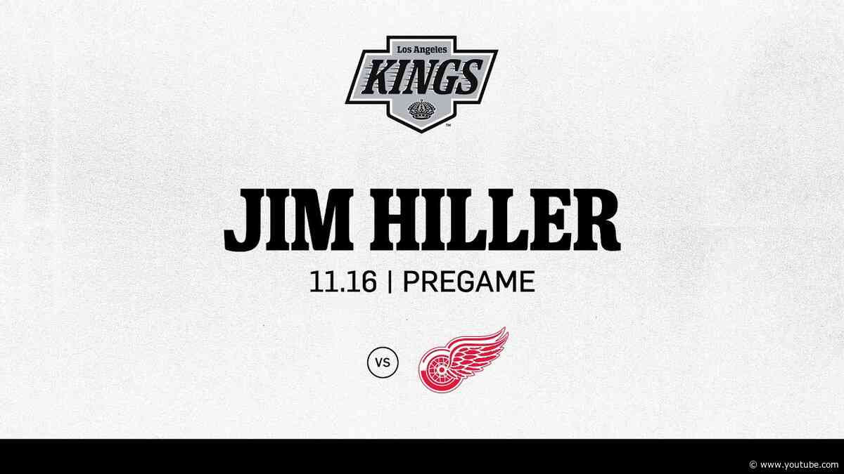 Head Coach Jim Hiller | 11.16 Pregame vs DET