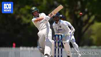 Nathan McSweeney put through crucial WACA test as star's injury compounds India's top order headache