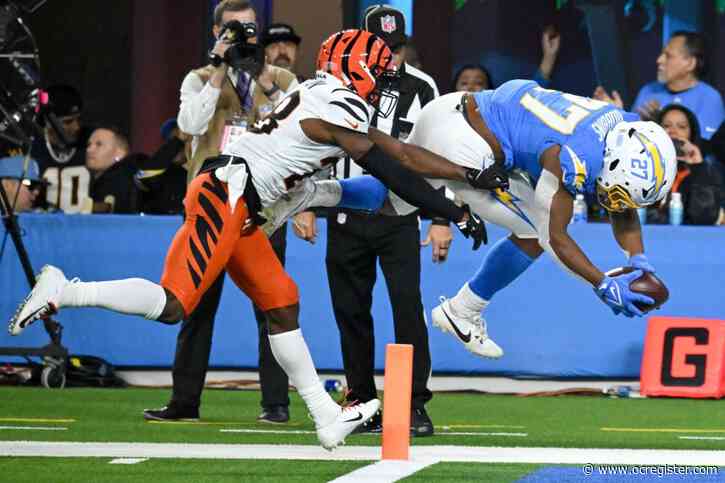 Chargers build, blow, and regain lead in thrilling win over Bengals