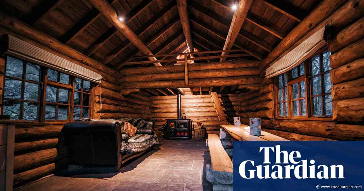 ‘A log cabin straight out of a children’s book’: a remote woodland stay near the Lake District