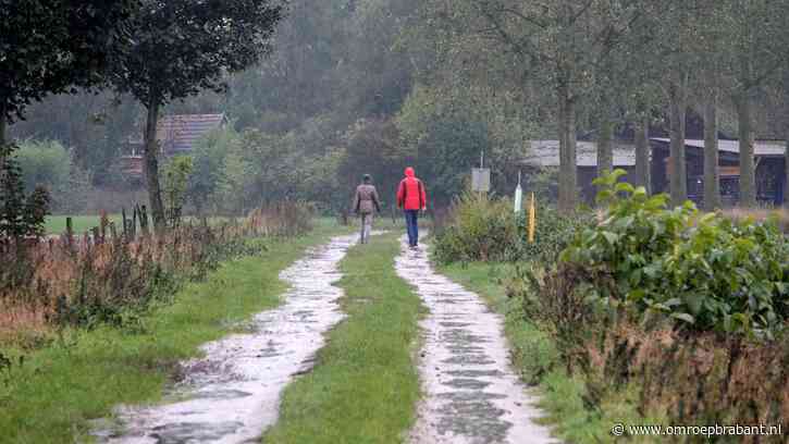 Enorme plens regen onderweg en temperatuur gaat onderuit