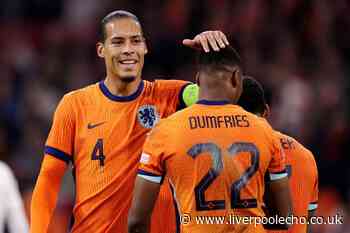 Virgil van Dijk returning to Liverpool after leaving Netherlands squad on 'medical grounds'