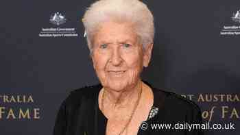 Dawn Fraser, 87, makes rare public appearance as she attends the Sport Australia Hall of Fame in Melbourne