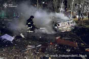 Deadly Russian ballistic missiles rain down on Ukraine city after Biden announcement