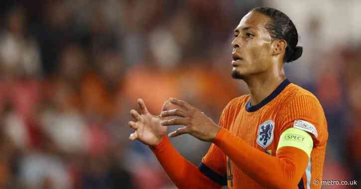 Virgil van Dijk returns to Liverpool early from international duty ‘on medical grounds’