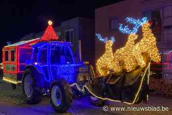 Winterse tractortocht verlicht voor de derde keer Kampenhoutse straten