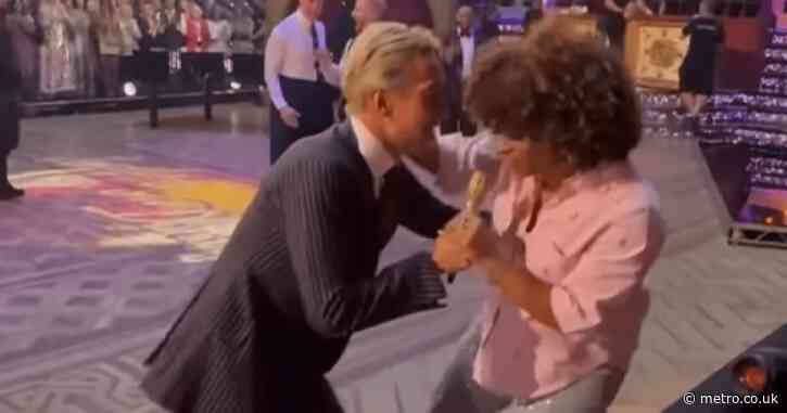 X Factor legend gives surprise Strictly performance in off-camera moment