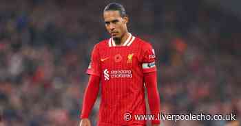 Liverpool issue new statement on Virgil van Dijk fitness after Netherlands squad exit