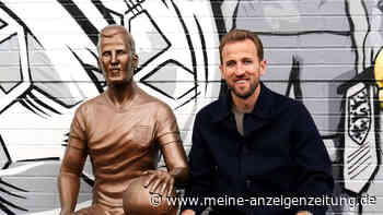 Harry-Kane-Statue in London nach reichlich Wirbel enthüllt