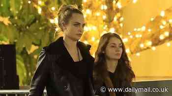 Cara Delevingne cosies up to her girlfriend Minke during sweet date night at Sabrina Carpenter concert in Los Angeles