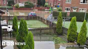 Schools closed and homes flooded on estate