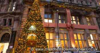 Christmas comes to Manchester with HUGE festive displays in restaurant and bar doorways