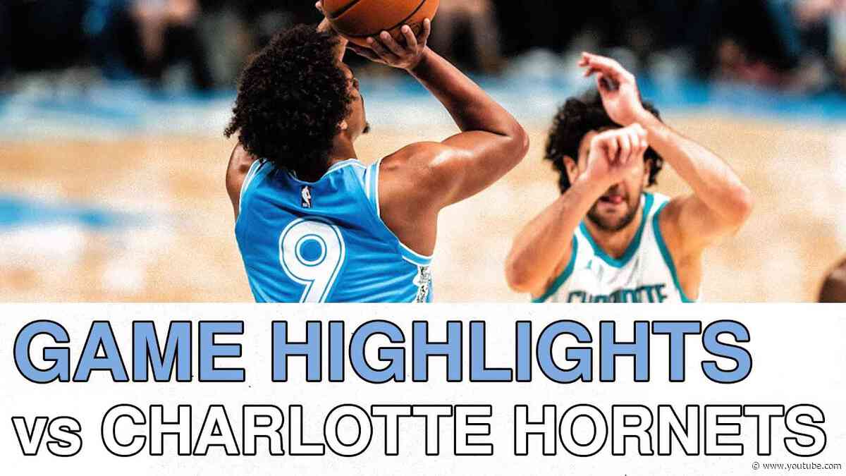 Cavs vs Hornets | Game Highlights | 11.17.2024