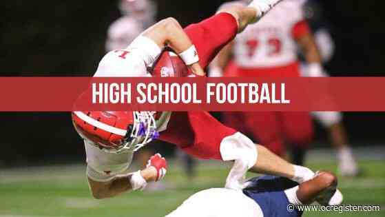 CIF-SS football playoffs: Orange County schedule for the semifinals, Nov. 22