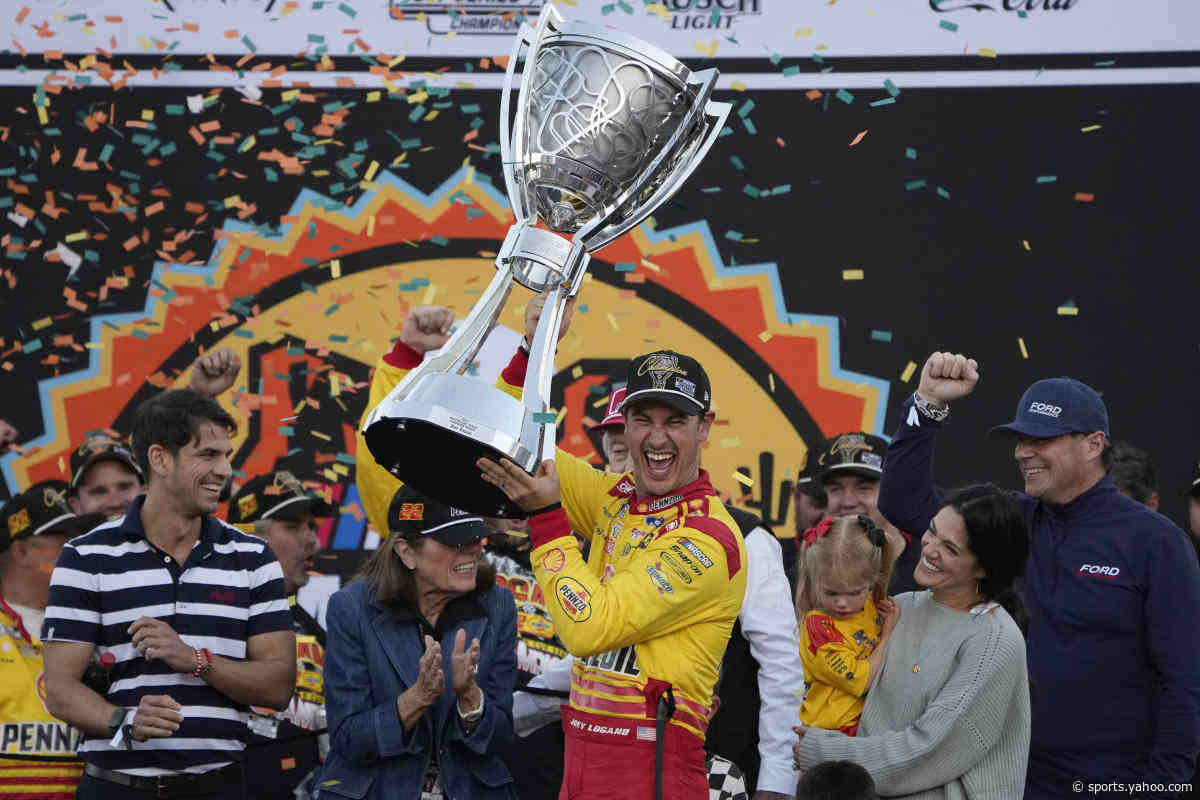 Joey Logano has rebuilt career and Team Penske organization while racing to 3rd NASCAR title